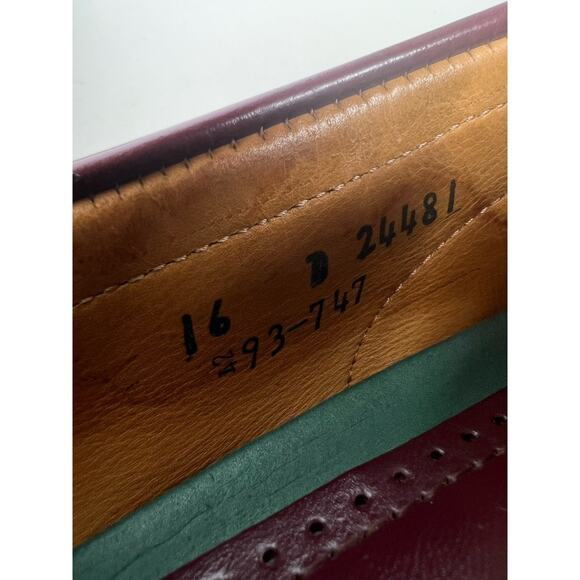 Sebago Brown Leather Tassel Loafers Men's Size 16D - Picture 7 of 10